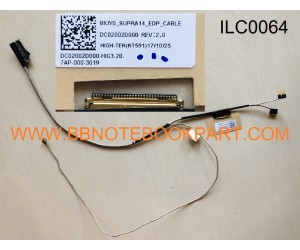 Lenovo IBM  LCD Cable สายแพรจอ Yoga 510-15ISK 510-14IKB / FLEX 4-1470 1480 1580  (30 Pin)     DC02002D000  